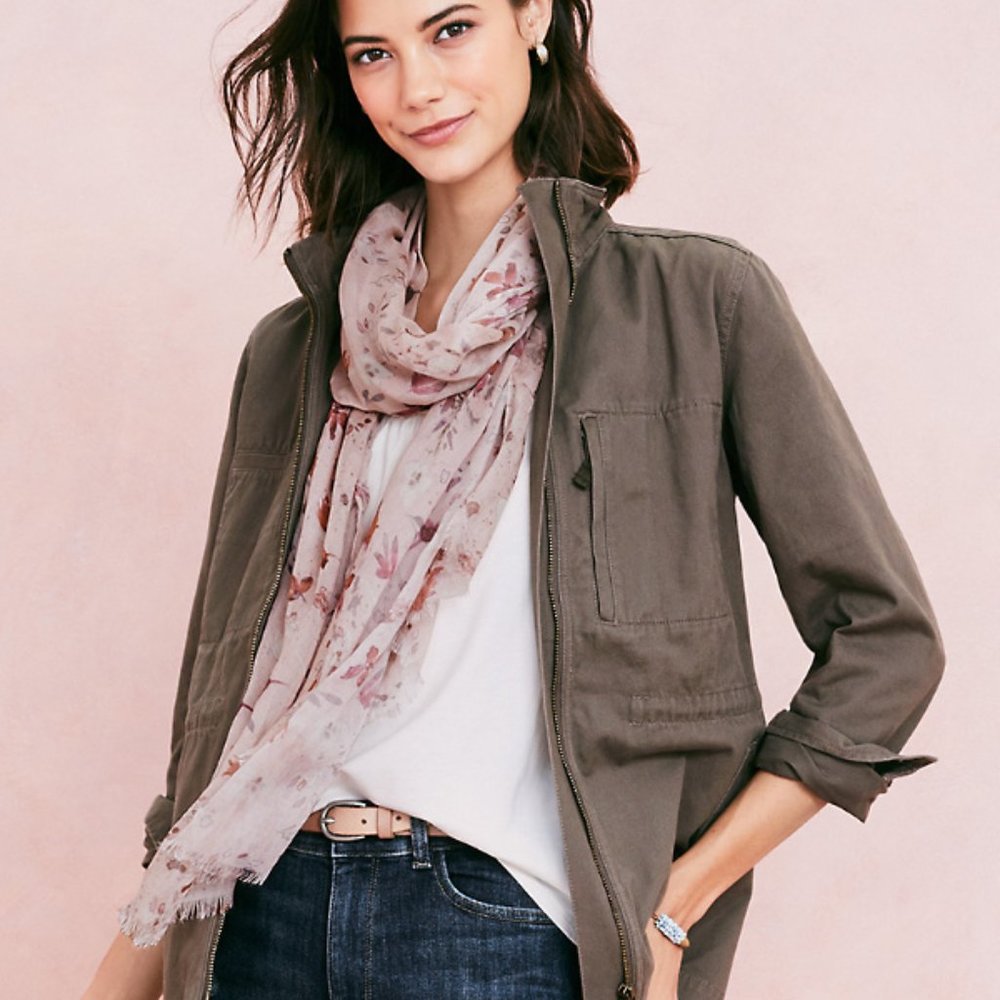 Organic-Cotton Cargo Jacket